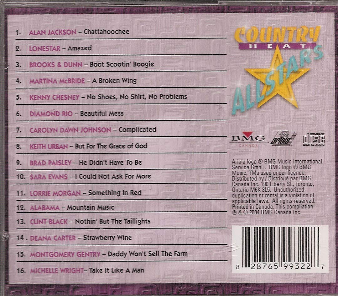 Product Image: Country Heat All Stars
