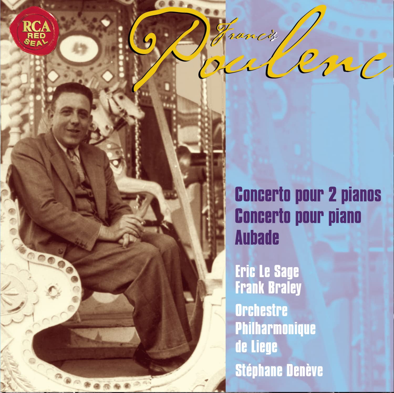 Poulenc : Concerto pour 2 pianos / Concerto pour piano - Aubade cd