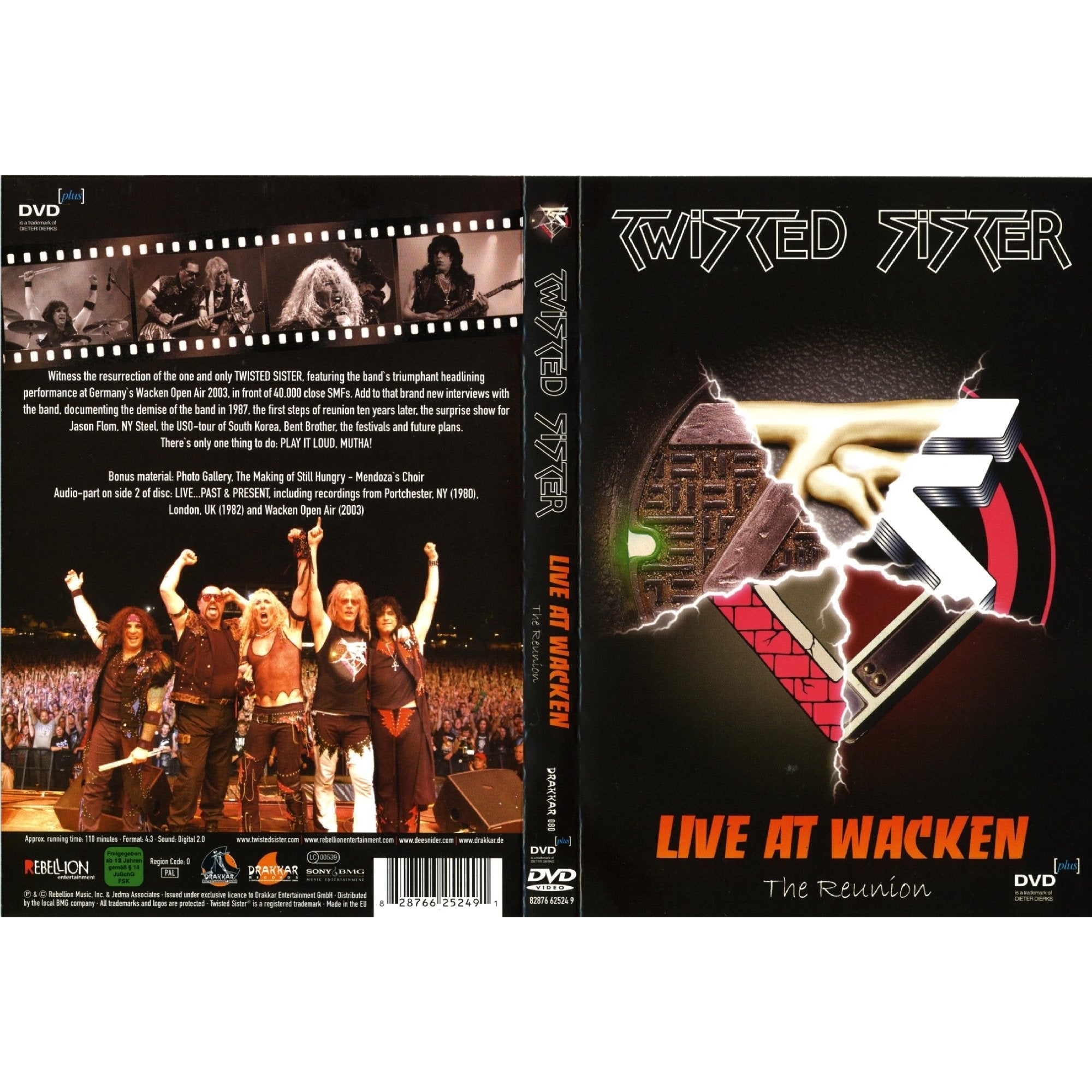 Twisted Sister - Live At Wacken/The Reunion Music