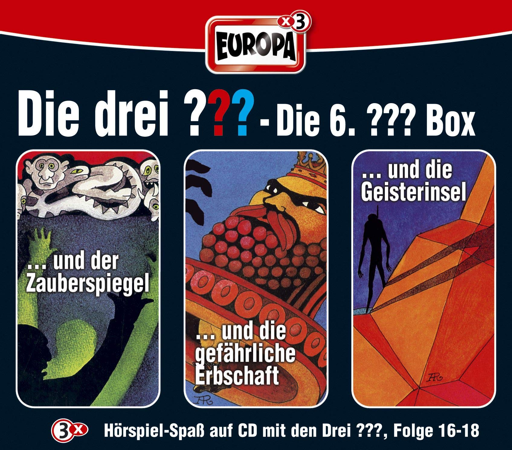 Die drei ??? Box 06. Folgen 16-18 (drei Fragezeichen) 3 CDs Children & Young People Audio Books