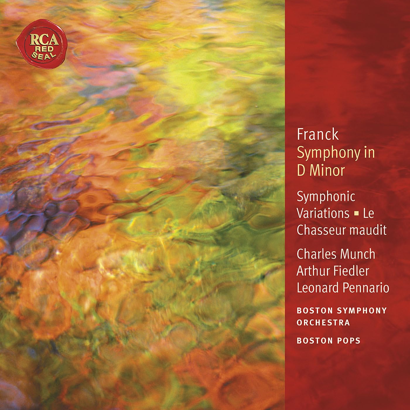 Franck: Symphony in d Minor; le Chasseur Maudit; Symphonic Variations: Classic Library Series cd