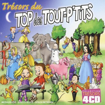 Coffret 4 CD : Le Top des Tout P'Tits cd