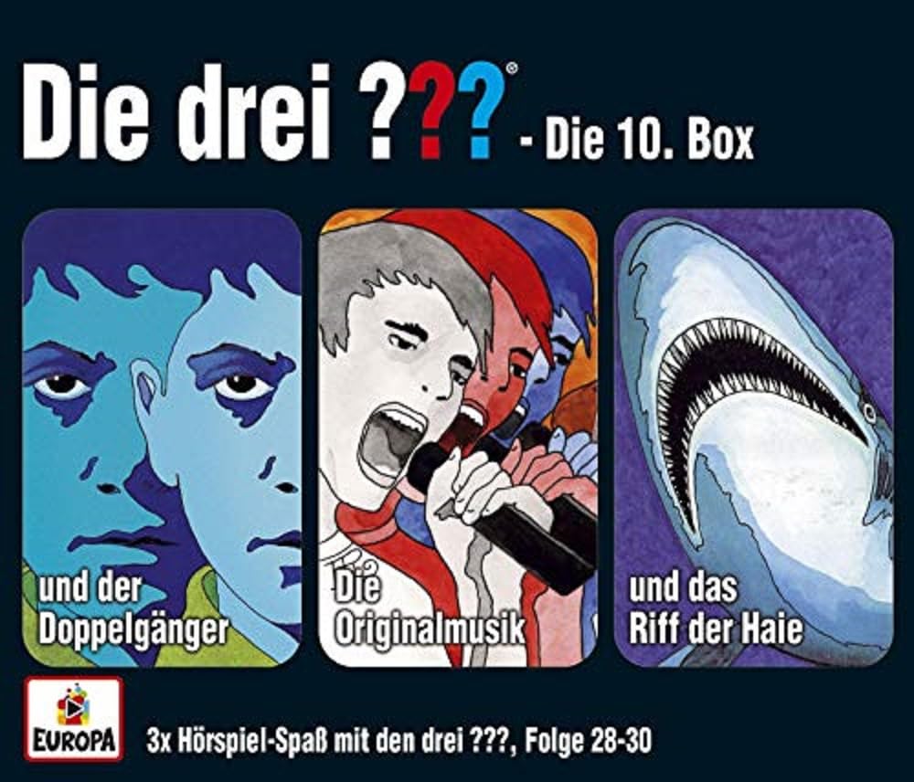 Die drei ??? Box 10. Folgen 28-30 (drei Fragezeichen) 3 CDs Children & Young People Audio Books
