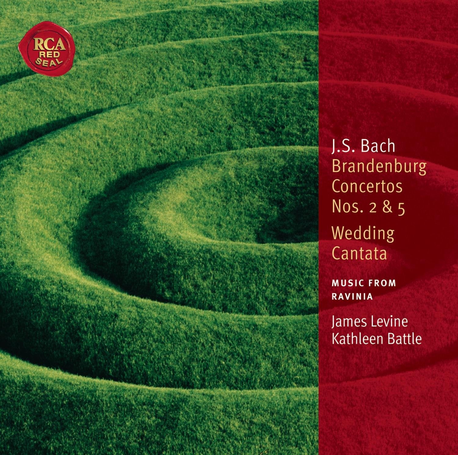Bach: Brandenburg Concertos Nos. 2 & 5 / Wedding Cantata cd