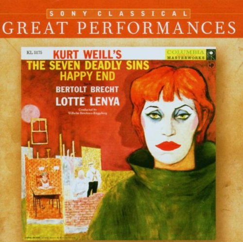 Product Image: Great Performances/Lenya Sings Kurt Weill