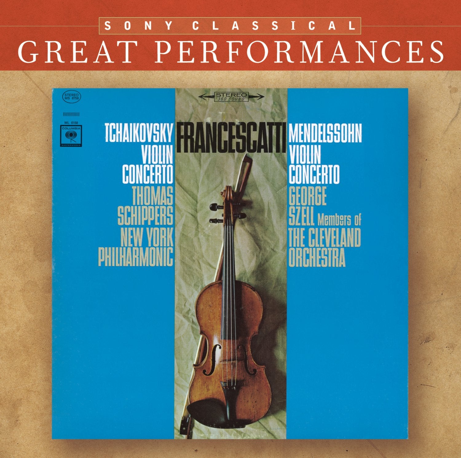 Mendelssohn & Tchaïkovski: Violin Concertos cd