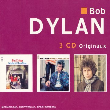 Coffret 3 CD : Bringing it All Back Home / Highway 61 Revisited / Blonde on Blonde Pop