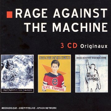 Coffret 3 CD : Rage Against The Machine / Evil Empire / The Battle of Los Angeles Pop