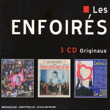 Coffret 3 CD : Le Zénith des Enfoirés / Dernière Edition avant l'an 2000 / Les Enfoirés en 2000 Pop