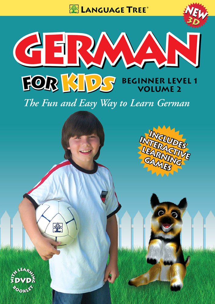 German for Kids: Learn German Beginner Level 1 Vol. 2 (w/booklet) (2008) (japan import) Films