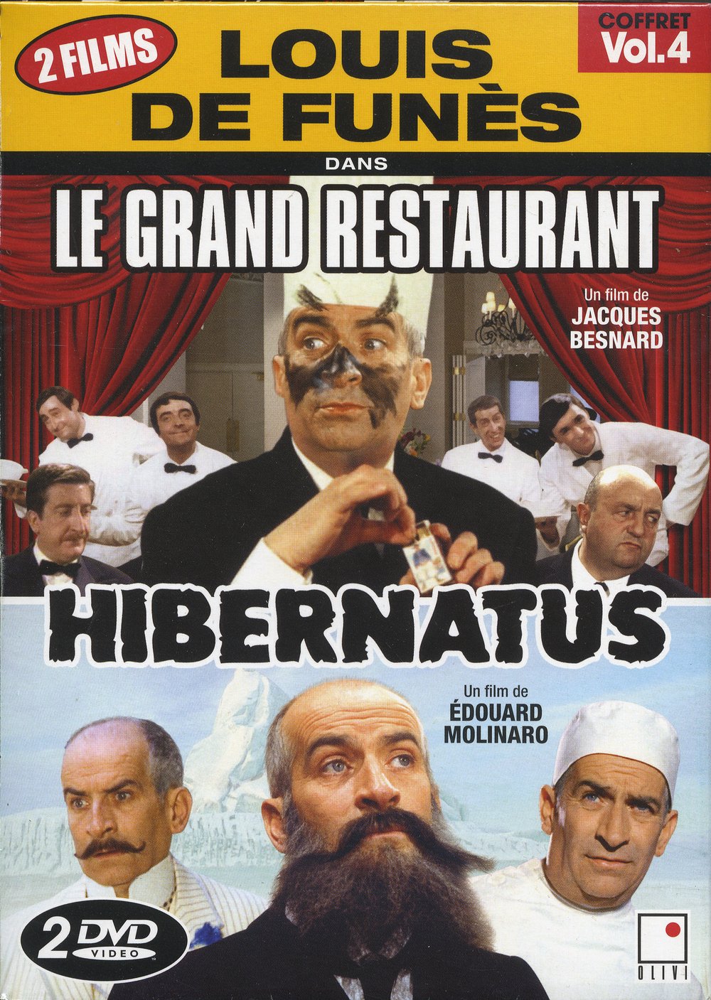 Louis de Funes Boxset 4 dvd
