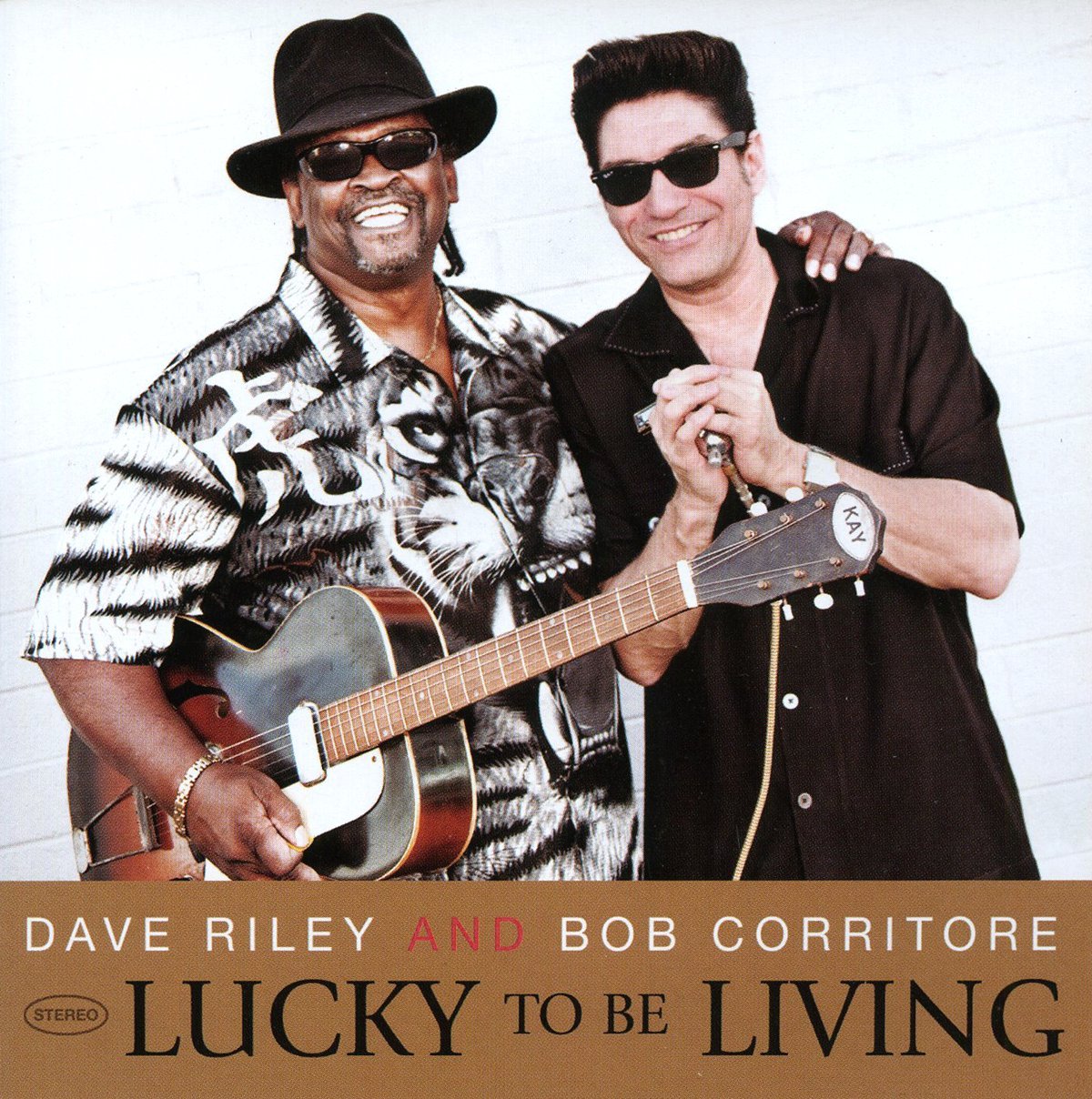 Dave & Bob Corritore Riley - Lucky To Be Living Blues