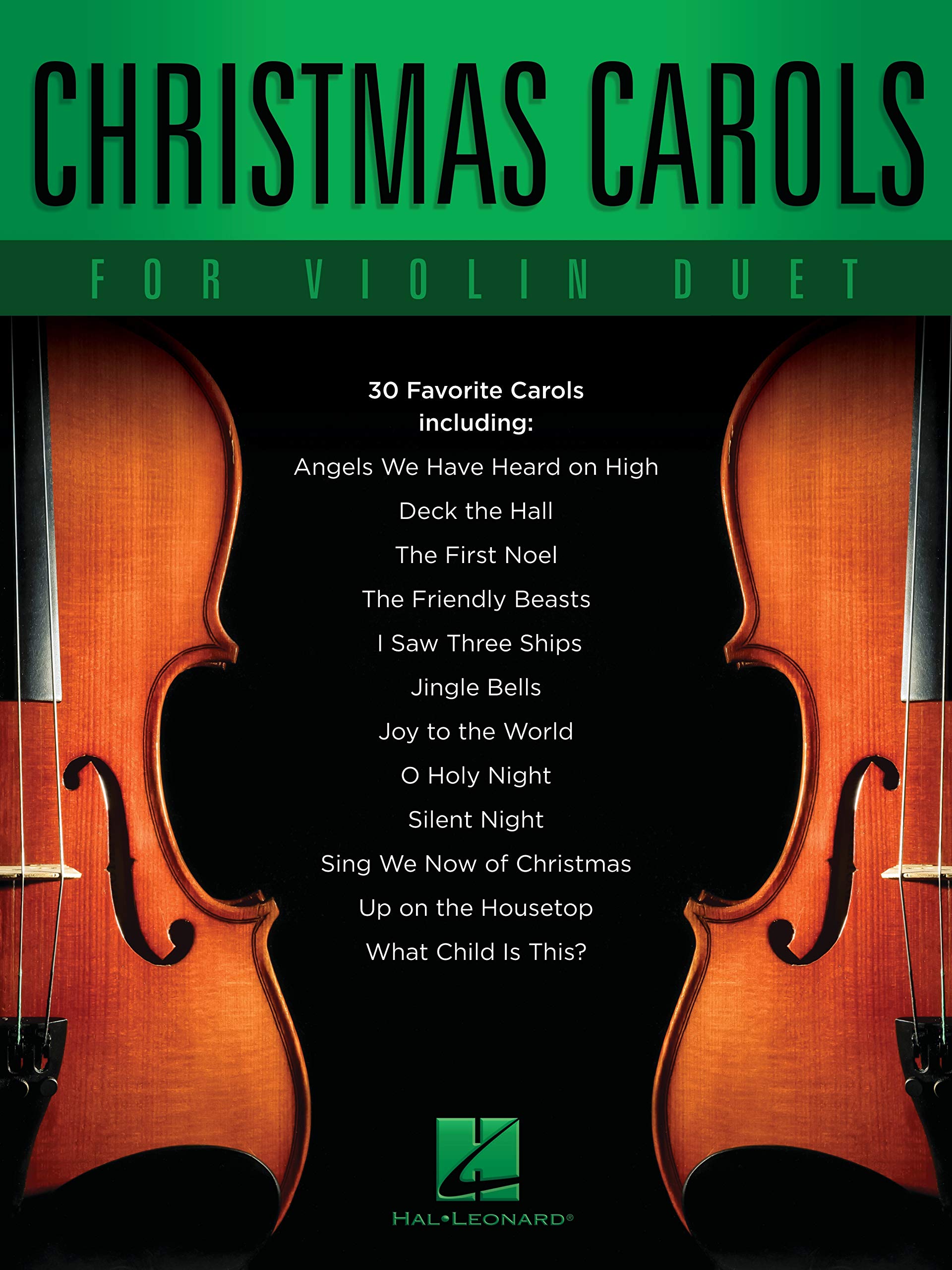 Christmas Carols for Violin Duet Sheet Music