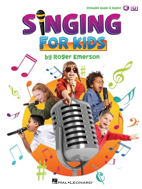 Singing for Kids: Book with Online Audio and Video Demos by Roger Emerson Arts & Music
