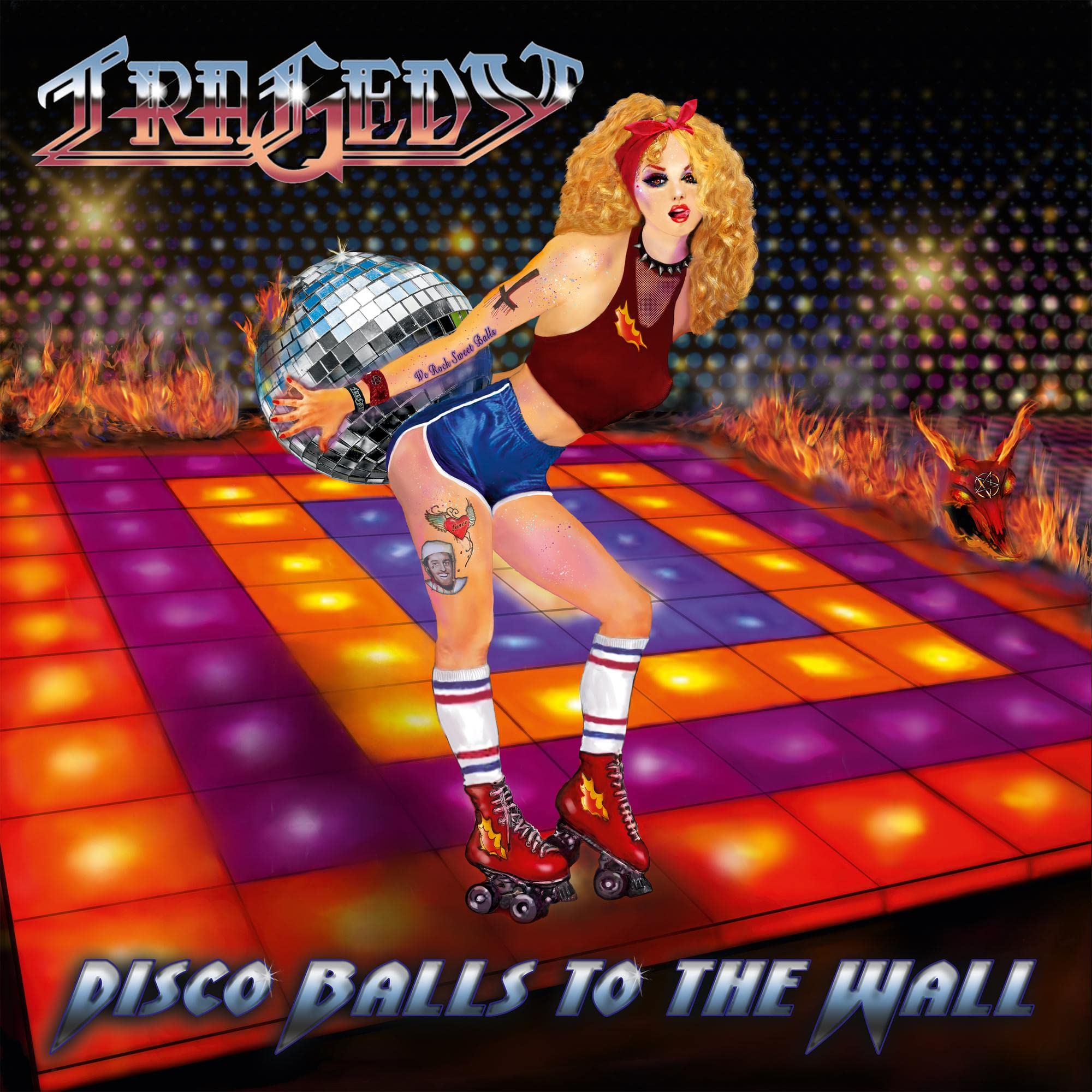 Disco Balls To The Wall Metal & Hardrock