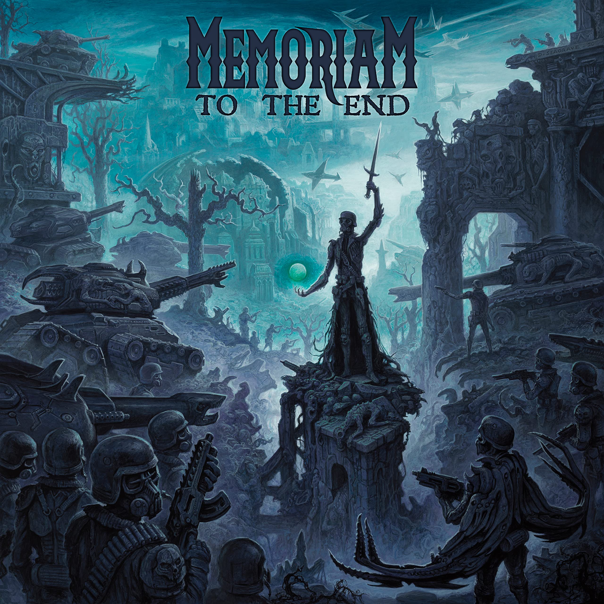 Product Image: To The End (Transparent/Mint/Black Splatter)