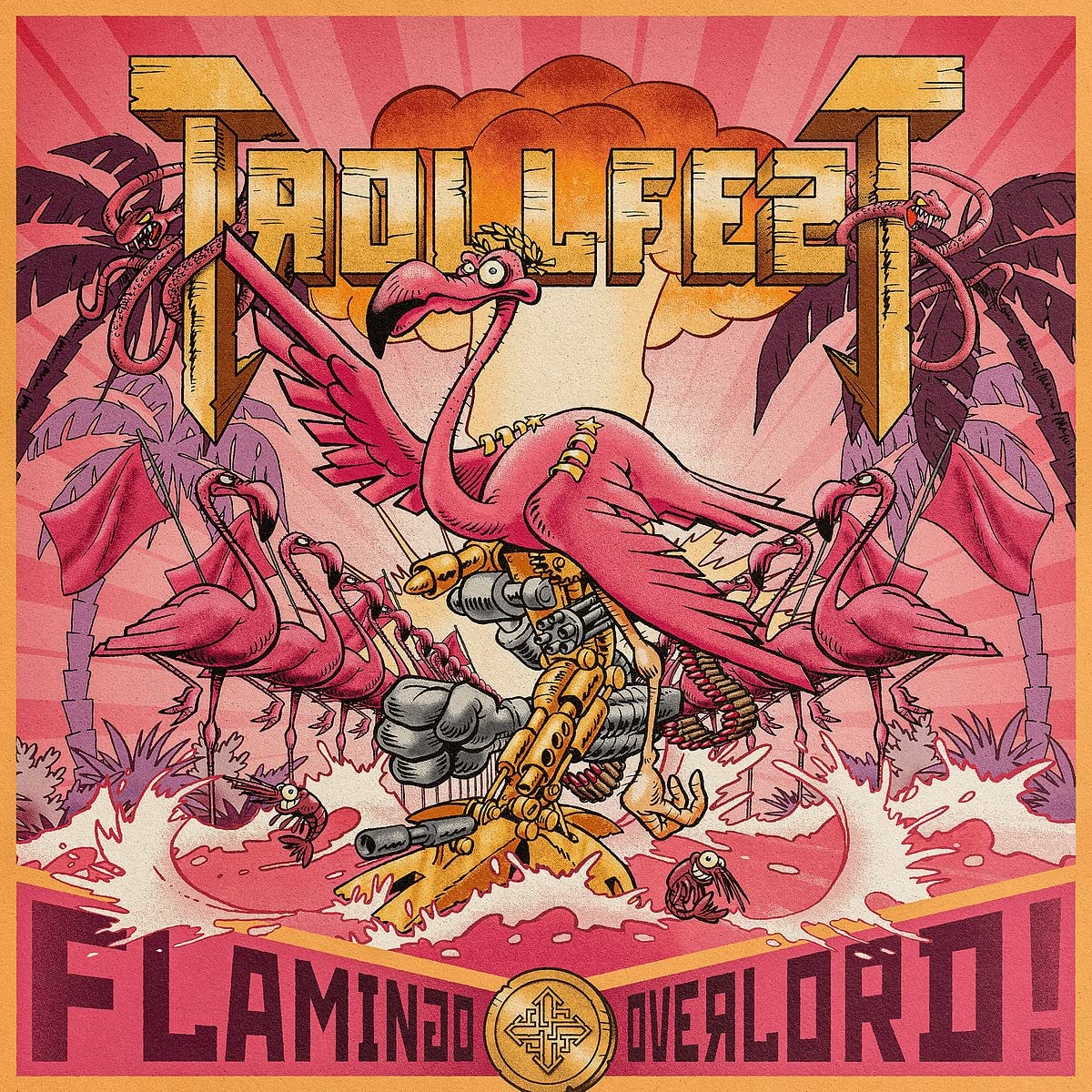 Flamingo Overlord (Pink Vinyl) Metal & Hardrock