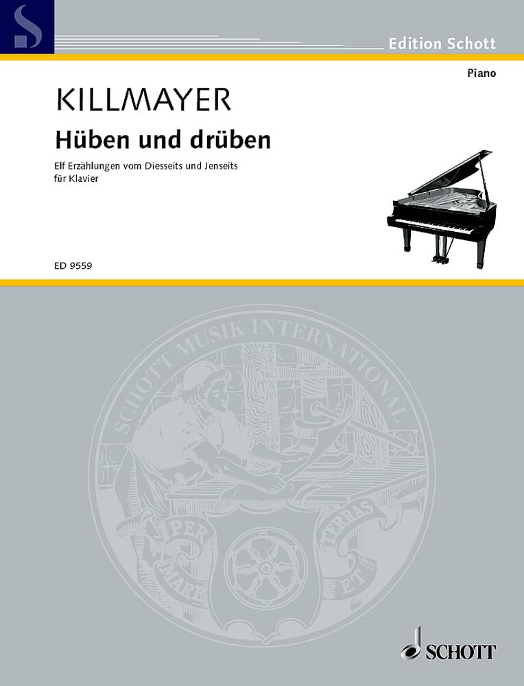 Hüben und Drüben (De ce côté et de l'autre): 11 récits de ce monde et de l'autre. piano. book