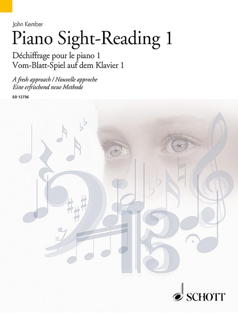 Piano Sight-Reading 1/Dechiffrage Pour Le Piano 1/Vom-Blatt-Spiel Auf Dem Klavier 1 Sheet Music