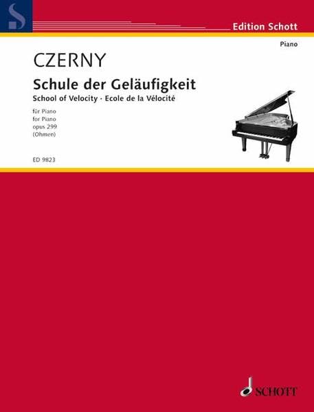 Schule der Geläufigkeit: op. 299. Klavier. (Essential Exercises) Arts & Music