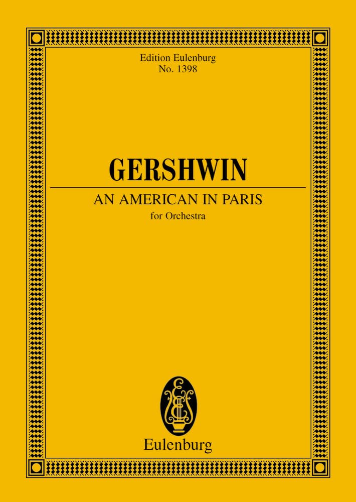An American in Paris: orchestra. Partition d'étude. book