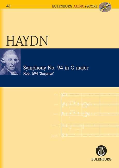 Symp.No 94 Hob.I:94 Sol Maj. Surprise +CD - Cond.Poche +CD book