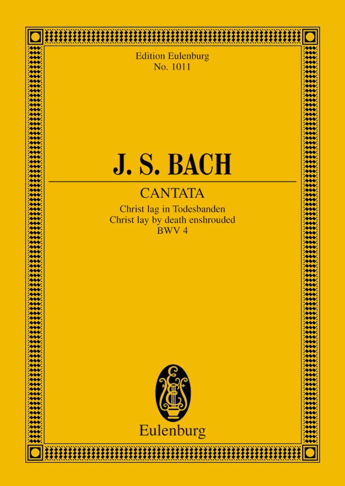Cantata 04 Christ Lag in Todes book