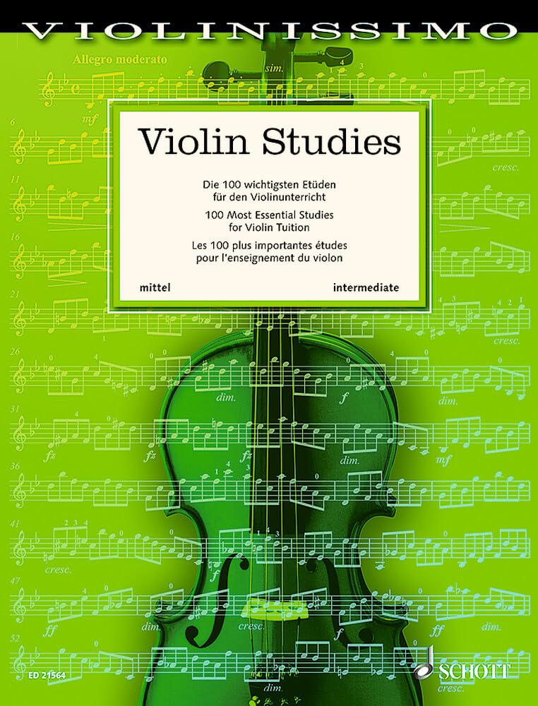 Violin Studies: Die 100 wichtigsten Etüden für den Violinunterricht. Band 4. Violine. (Best of Classics, Band 4) Sheet Music