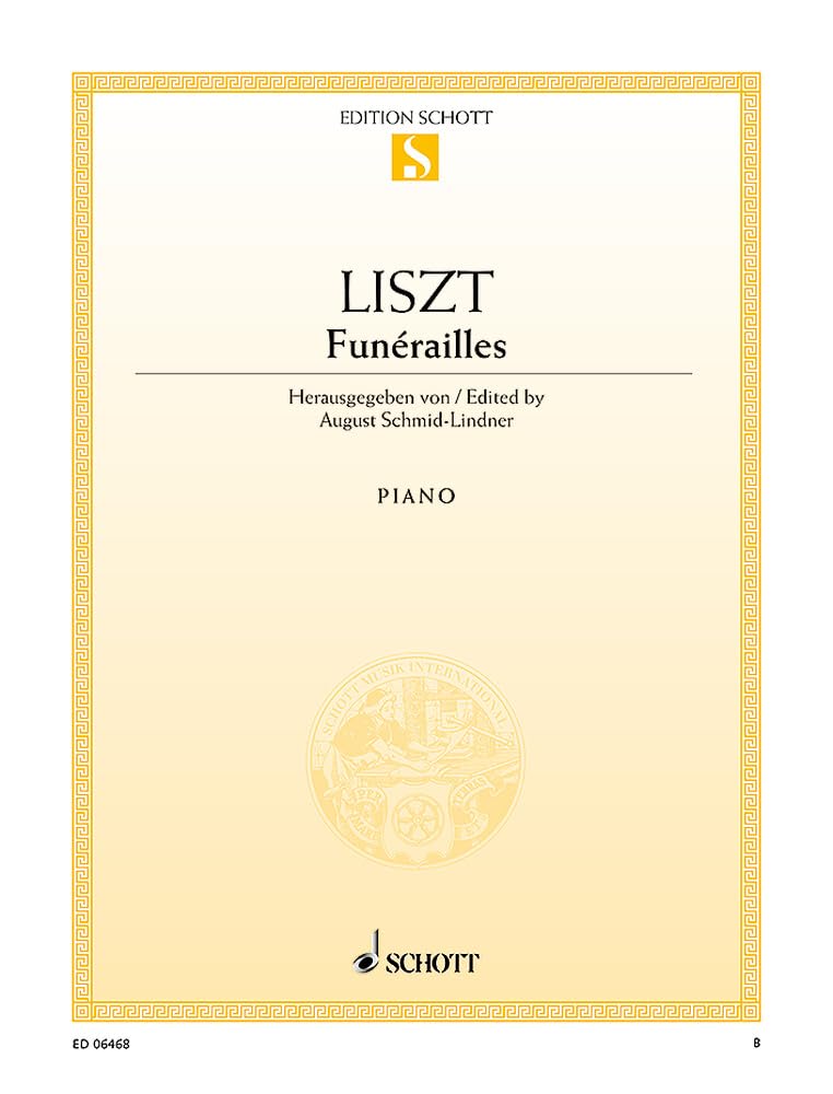 Funérailles: Klavier. (Edition Schott Einzelausgabe) Sheet Music