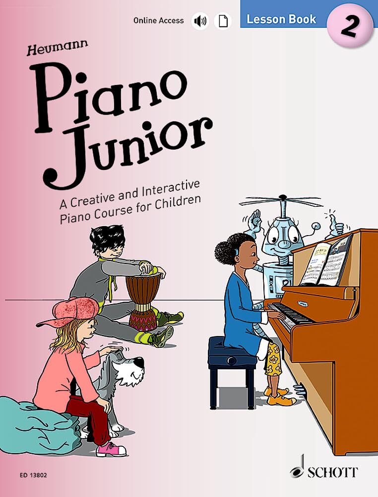 Piano Junior: Lesson Book 2: A Creative and Interactive Piano Course for Children. Vol. 2. Klavier. (Piano Junior - englische Ausgabe, Band 2, Band 2) Social Sciences