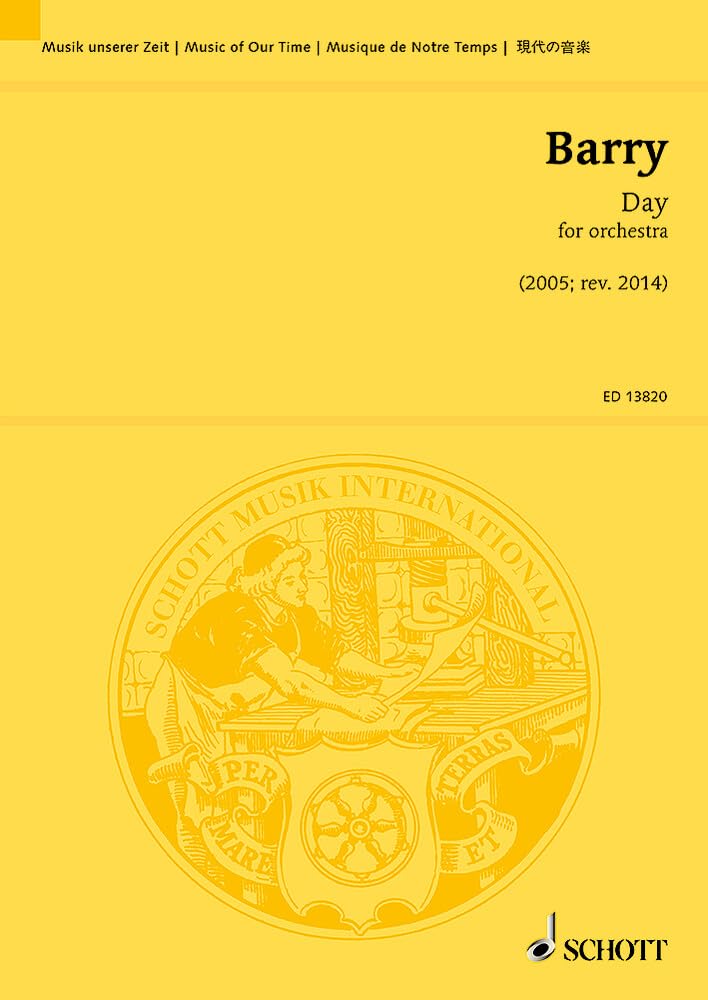 Day: pour orchestre. orchestra. Partition d'étude. book