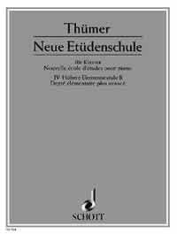 Nouvelle école d'études: Volume 4: Degré élémentaire plus avancé. Piano. Sheet Music