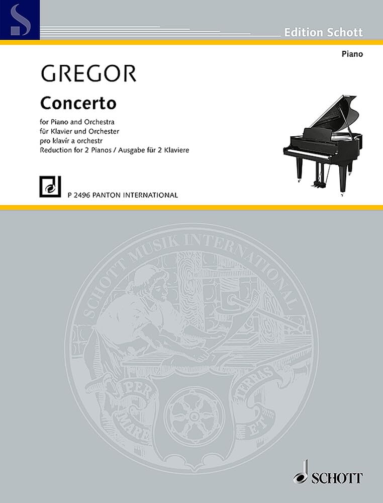Piano Concerto: piano and orchestra. Réduction pour piano. book