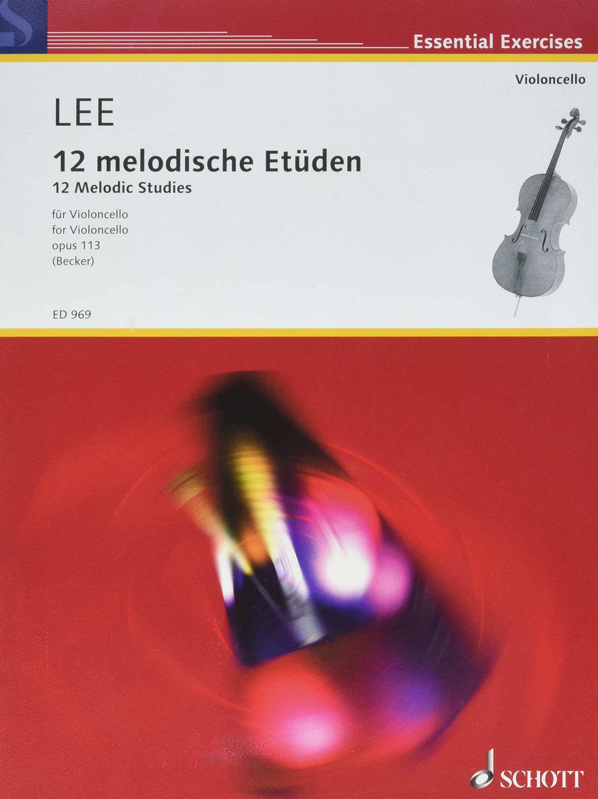 12 melodische Etüden: op. 113. Violoncello. Sheet Music
