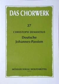 St John Passion and the prophecy of Isaiah: 27. mixed choir (SSATTB). Sheet Music