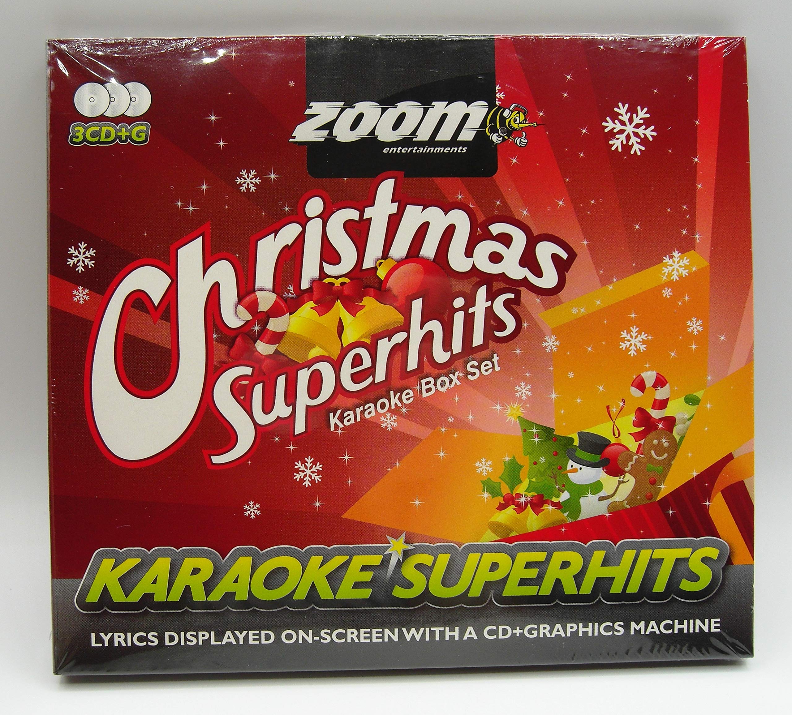 Karaoke Christmas Superhits 3 Cdg Set/70 Titel Music for Children