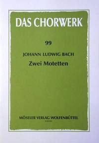 2 Motetten: gemischter Chor. (Das Chorwerk) Sheet Music