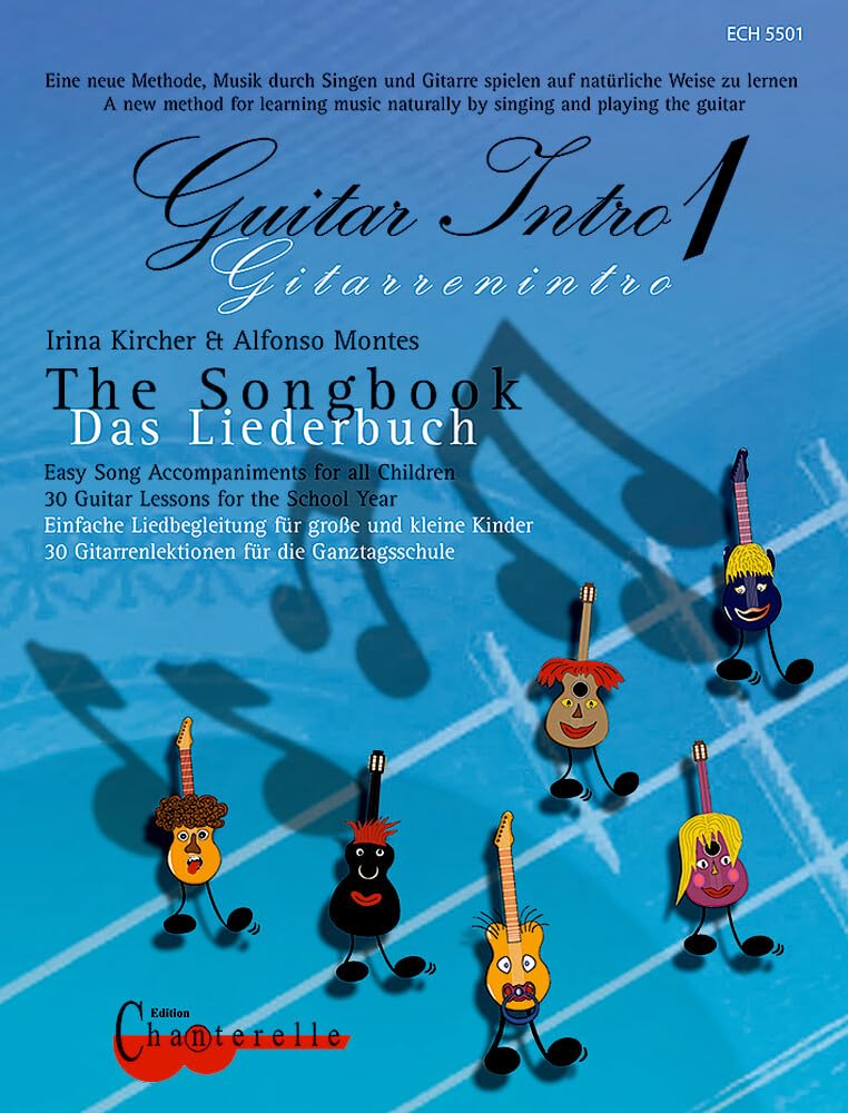 Gitarrenintro 1 - Das Liederbuch: Einfache Liedbegleitung für große und kleine Kinder. Band 1. Gitarre. Songbook. (Guitar Intro) Education & Training