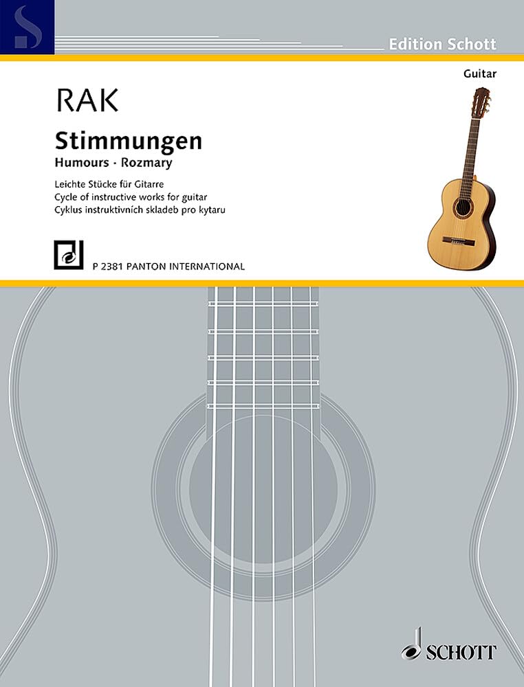 Stimmungen: Leichte Stücke. Gitarre. (Edition Schott) Sheet Music