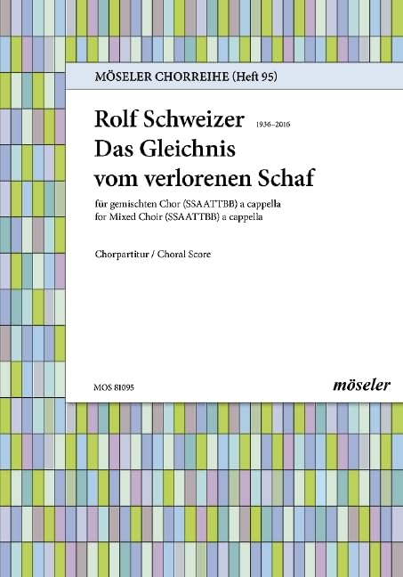 The parable of the lost sheep: 95. mixed choir (SSAATTBB). Partition de chœur. Sheet Music