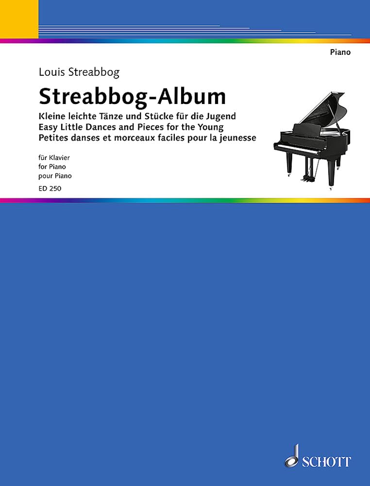 Streabbog-Album: Petites danses et morceaux faciles pour la jeunesse. Piano. book