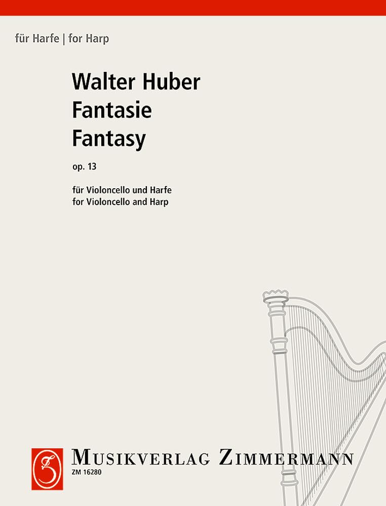 Fantasie: op. 13. Violoncello und Harfe. (Für Harfe) Sheet Music