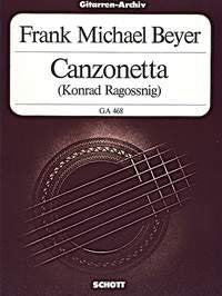 Canzonetta: Gitarre. (Gitarren-Archiv) Sheet Music