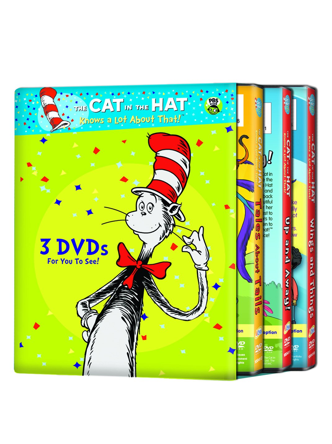 in The Hat: Cat 3pack Wings/Up/Tales dvd