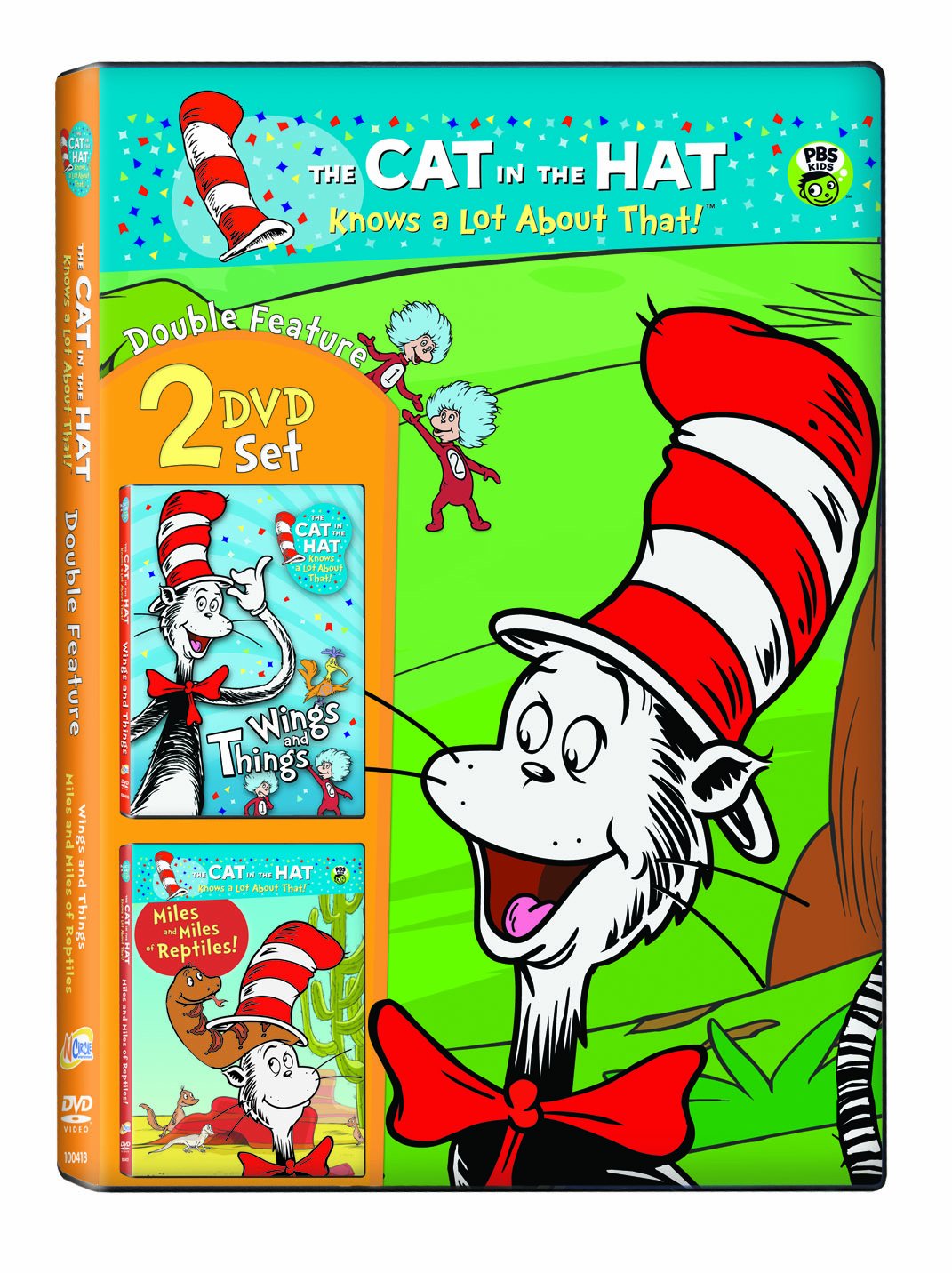 Cat in the Hat: 2 in 1 Wings/Reptiles dvd
