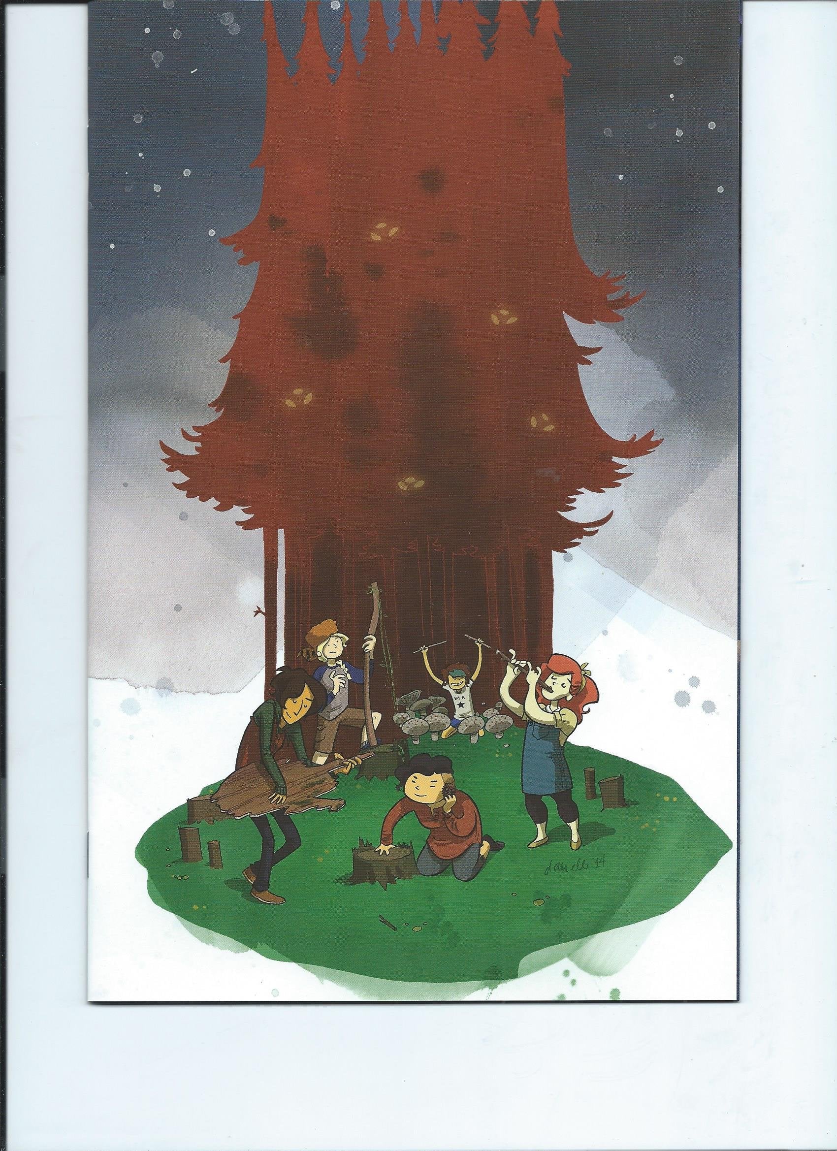 Lumberjanes #1 Cover B Madeleine Flores 1:15 Incentive VIRGIN Variant book