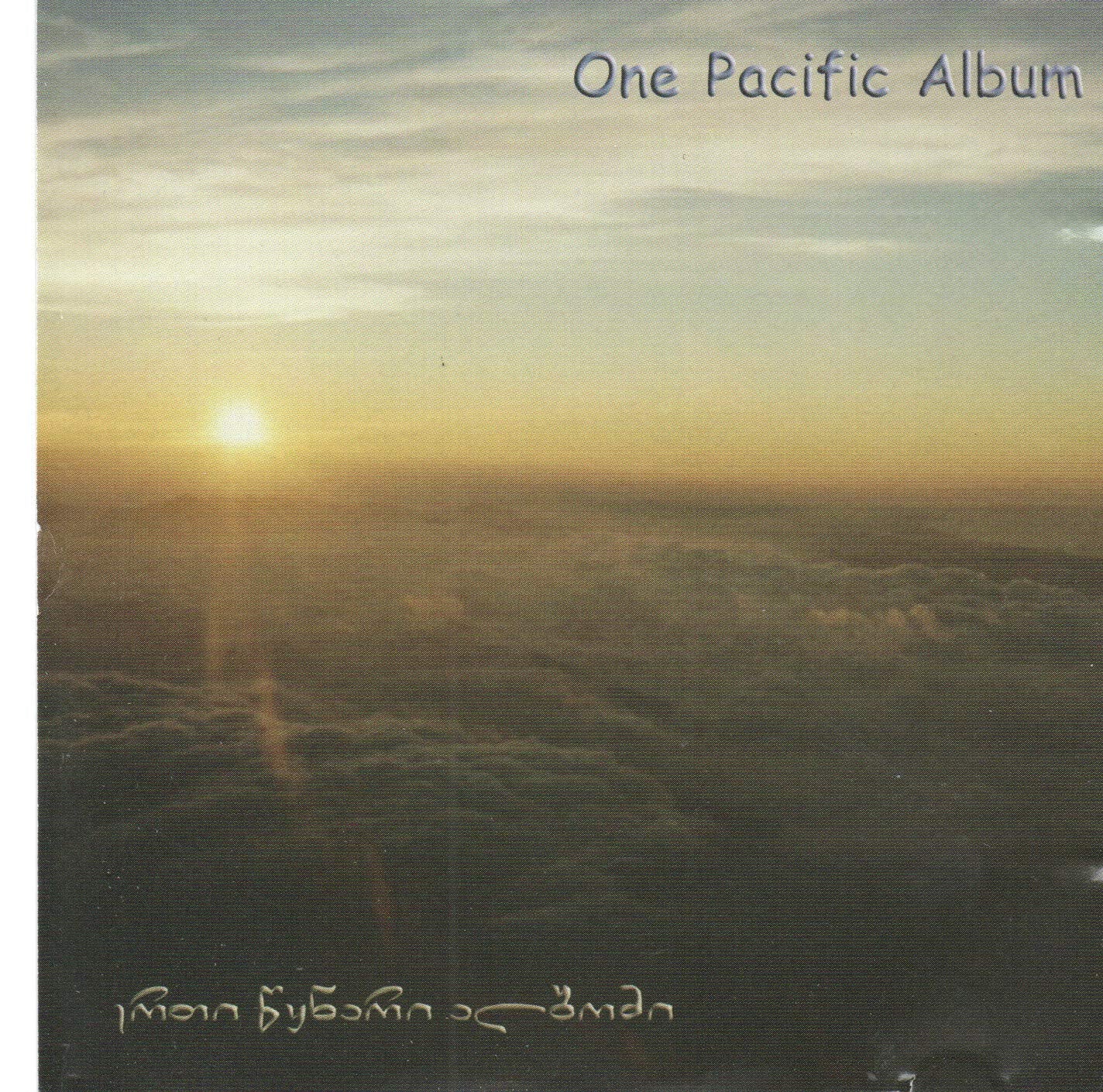 One Pacific Album cd