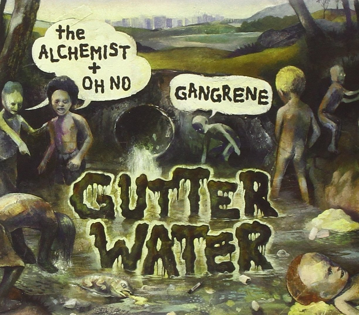 Gangrene (The Alchemist & Oh No) - Gutter Water cd