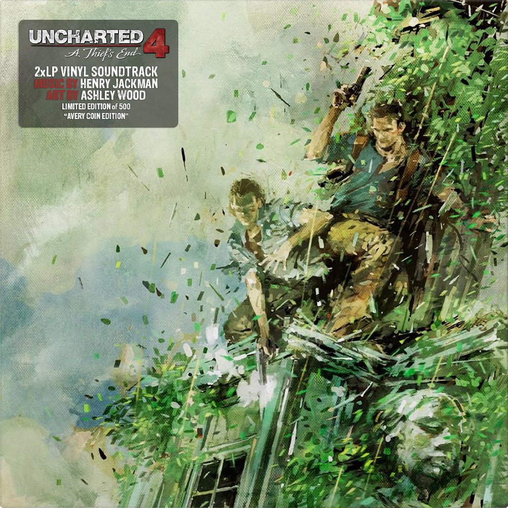 Uncharted 4 (Green & Black Vinyl 2lp) Soundtracks & Musicals