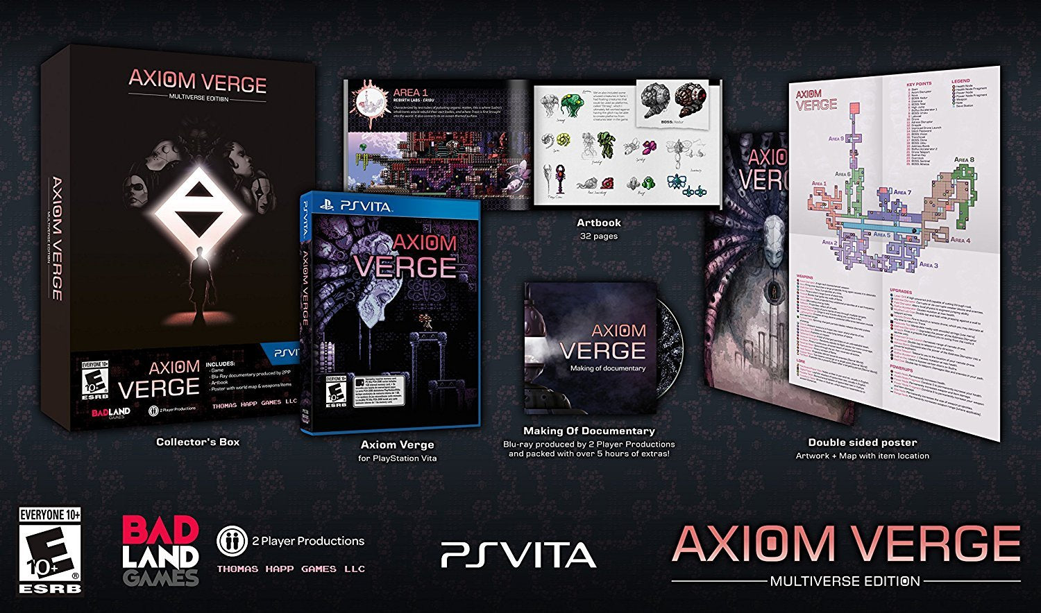 Axiom Verge: Multiverse Edition - PlayStation Vita Older Consoles